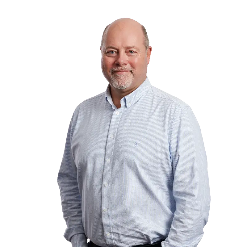 Få en snak med Johnny  Andersen om E-handel, cybersecurity, ERP-PIM-CRM-systemer og robotteknologi